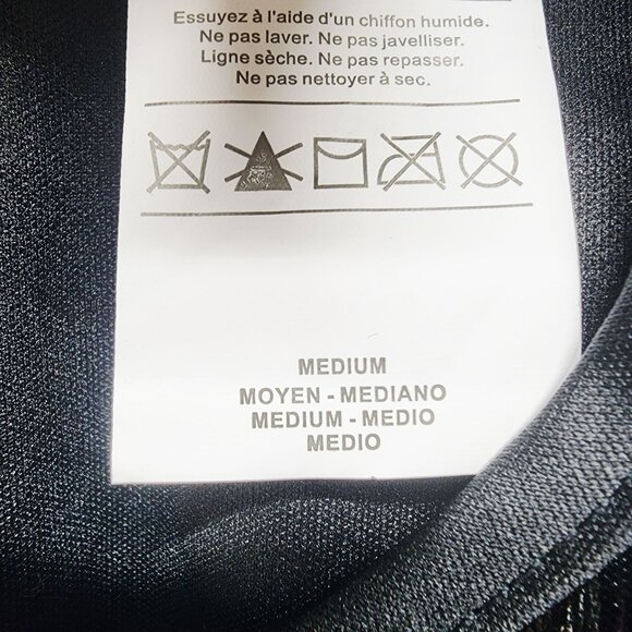 Batgirl Womens Costume With Cape Size Medium Black & Yellow - Picture 6 of 6